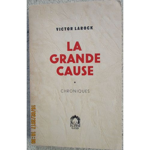 La Grande Cause Chroniques