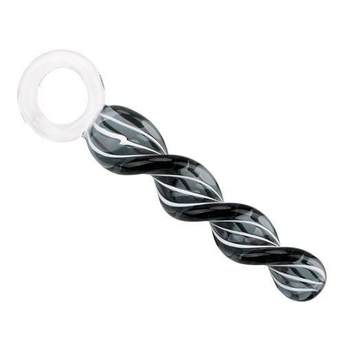 Ikoky-Gode En Cristal Masseur De Rostate Pour Femmes Et Hommes, Plug Anal En Verre, Jouets Sexuels Anaux, Unis Issement Vaginal, Plug Anal Piral