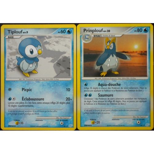 Tiplouf (5/12) + Prinplouf (6/12) - Trainer Kit Manaphy