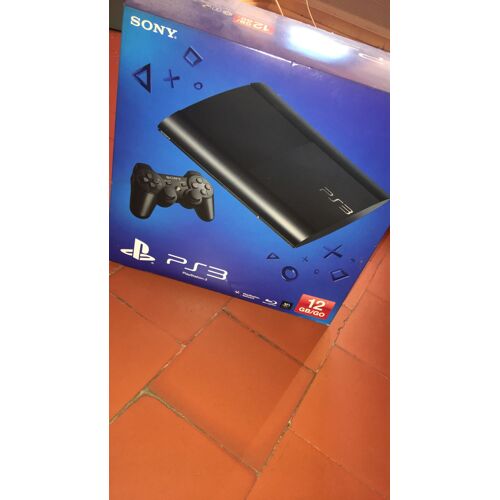 Ps3 Slim Noir 12go