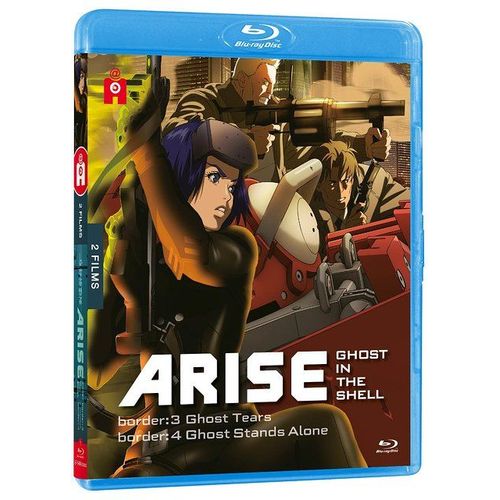 Ghost In The Shell : Arise - Les Films - Border 3 : Ghost Tears + Border 4 : Ghost Stands Alone - Blu-Ray