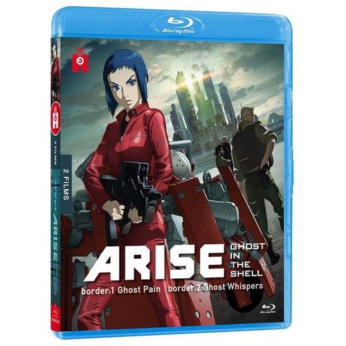 Ghost In The Shell : Arise - Les Films - Border 1 : Ghost Pain + Border 2 : Ghost Whispers - Blu-Ray