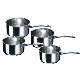 Série De 4 Casseroles Chef En Inox