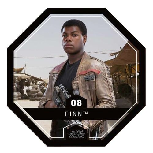 Carte Star Wars "Leclerc" - Finn N°8 (Ed. 2016)