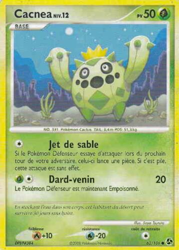 Cacnea 62/106 - Diamant Et Perle : Duels Au Sommet - Carte Commune