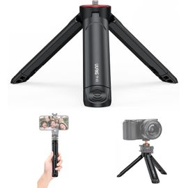 SUBZONAL-TP05 Mini trépied extensible pour appareil photo avec vis de 6,35 mm, trépied portable de bureau pour appareil photo, support de téléphone portable, stabilisateur de cardan