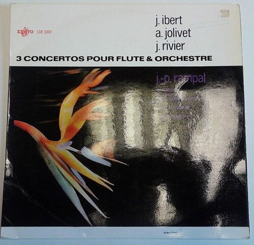 J. Ibert* / A. Jolivet* / J. Rivier*, J.-P. Rampal* ? 3 Concertos Pour Flute & Orchestre