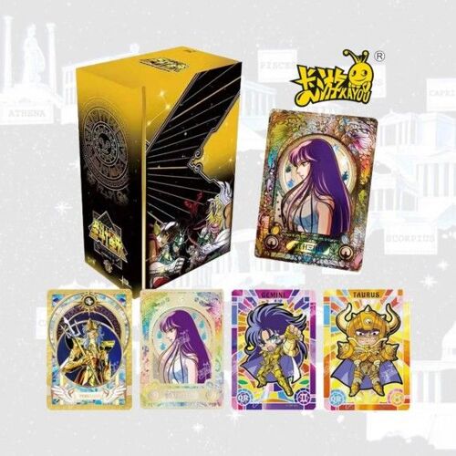 Trading Cards Saint Seiya Chevaliers Du Zodiaque - Serie 1 Boite De 18 Pochettes De 5 Cartes