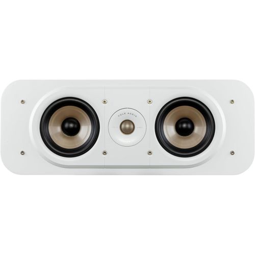 SUBZONAL-Signature Elite ES30 Enceinte Centrale Hi-Res, Compatible Dolby Atmos/DTS:X - Blanche