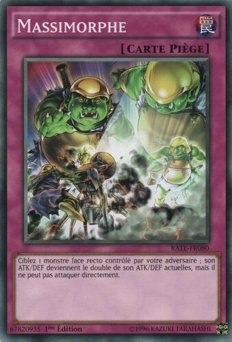 Yu-Gi-Oh! - Rate-Fr080 - Massimorphe - Commune 