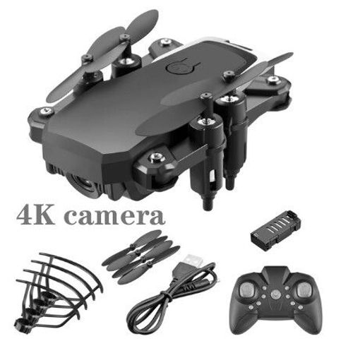 Mini Drone De Poche Pliable Rc",Cam¿¿Ra Hd 4k Wifi Fpv Lf606,Selfie,H¿¿Licopt¿¿Re,Quadcopter Professionnel,"Jouets - Type Black 4k Camera #A