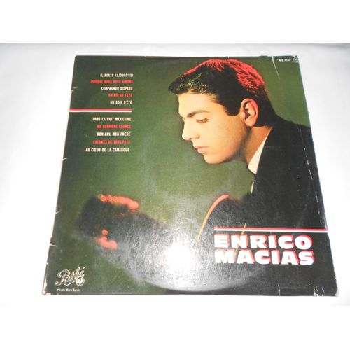 Enrico Macias ‎¿ Enrico Macias - Pathé ‎¿ 33 At 1135