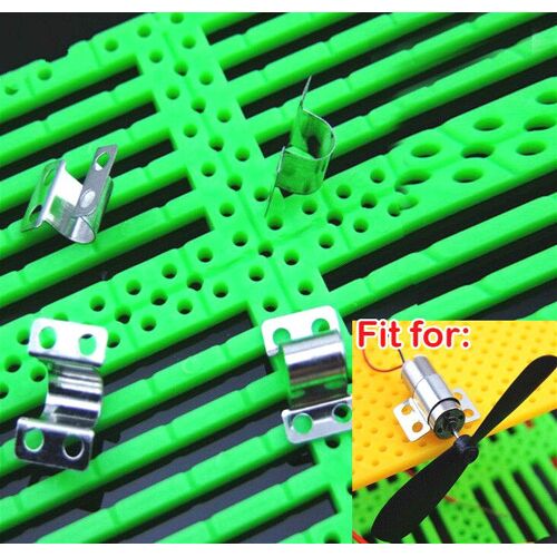 Moteur sans noyau 610/614/612, Clip en fer métallique, Support de montage fixe, 6MM de diamètre, accessoires de siège