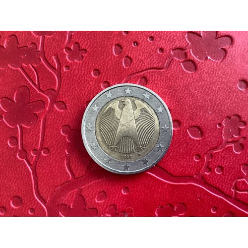 Pièce De 2 Euros Allemagne Année 2002 Frapée « D »