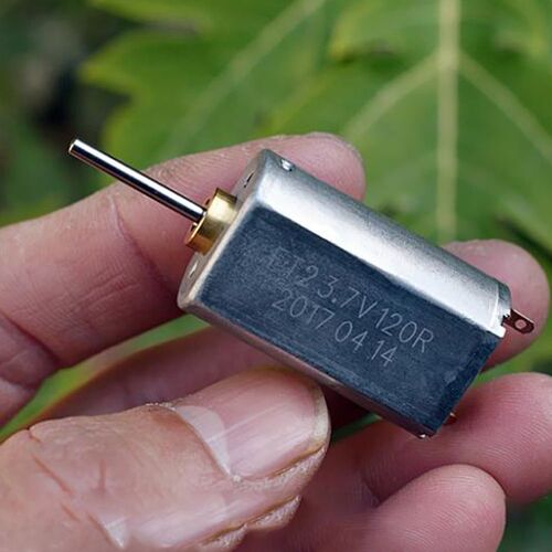 Balais de carbone cc 3V-6V 3.7V, moteur 180, roulement à billes avant à axe Long, fort magnétique, couple élevé 6V 19000 tr/min, longue durée de vie