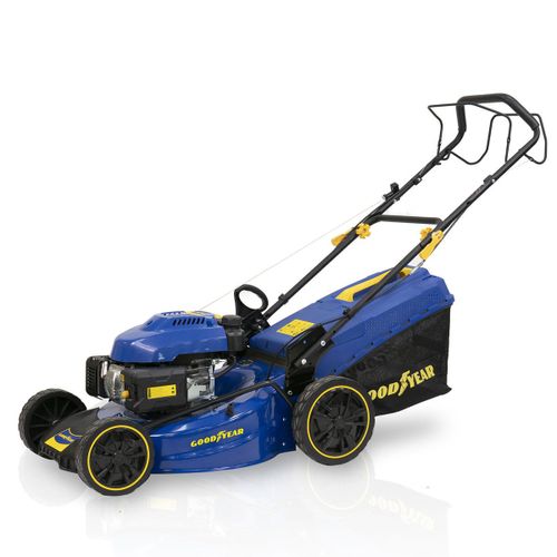 Tondeuse thermique 224 cm? Autotract?e 7.5 CV Moteur 4T OHV GOODYEAR Mulching Silencieuse