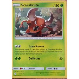 Carte Pokémon -Scarabrute - 6/149 - Série Soleil Et Lune