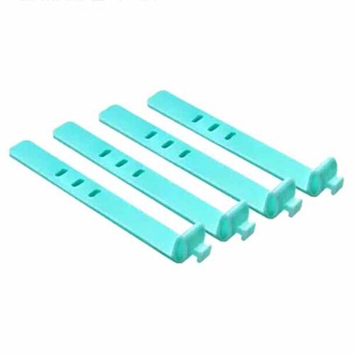 Organiseur de câbles en Silicone, 4 pièces, enrouleur de câbles de données USB, support de protection de fil, papeterie de bureau, ensemble d'accessoires fournitures
