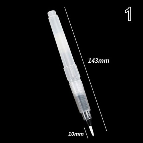 Pinceau À Peinture Rechargeable, Brosse À Aquarelle Douce, Stylo À Encre Pour Peinture, Calligraphie, Dessin, Fournitures D'art, 1 Pièce