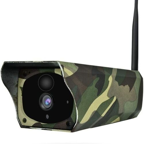 Caméra de surveillance waterproof à panneau solaire Wifi IP