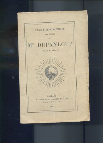 Liste Biblioographique Des Ecrits De Dupanloup