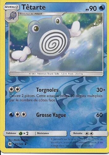 Carte Holo Reverse Têtarte 31/149 - Soleil Et Lune