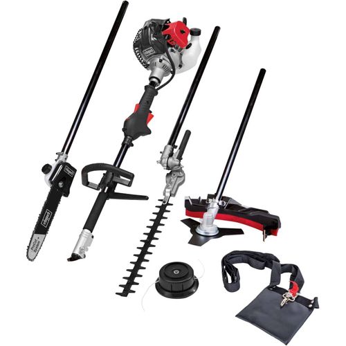 SUBZONAL-Débroussailleuse Thermique MFH5200-4P | Rotofil | Moteur 2T de 51,7cm3 | 4en1 Débroussailleuse, Coupe-Bordure, Taille-Haie, Elagueuse | Tap'n'go | avec Attache Rapide et Sangle