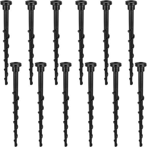 MEVRONISSHOP-12 Vis de Terre pour Robot Tondeuse, 13,7 cm Vis de Station de Charge pour Husqvarna Automower 105 305 308, Vis de Jardin Résistantes pour Équipements Extérieurs