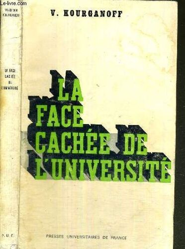 La Face Cachee De L'universite