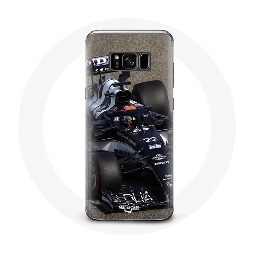 Coque Pour Samsung Galaxy S8 Plus Formule 1 Yuki Tsunoda Pilote Automobile De F1 Bleu