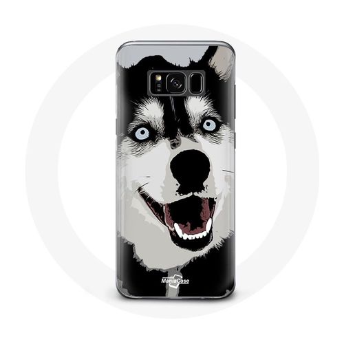 Coque Pour Samsung Galaxy S8 Plus Husky De Sibérie Yeux Bleus