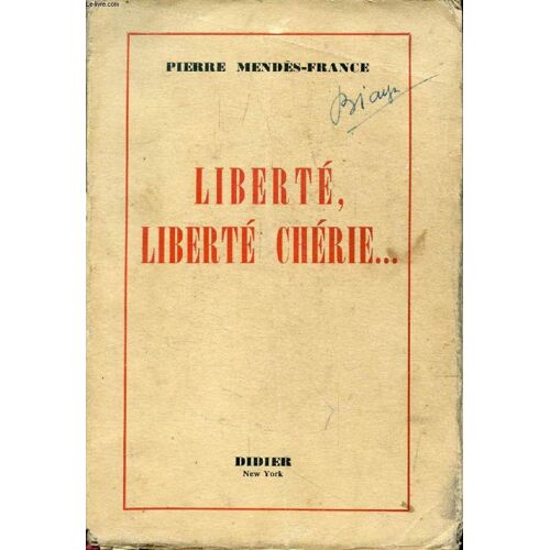 Liberte, Liberte Cherie...
