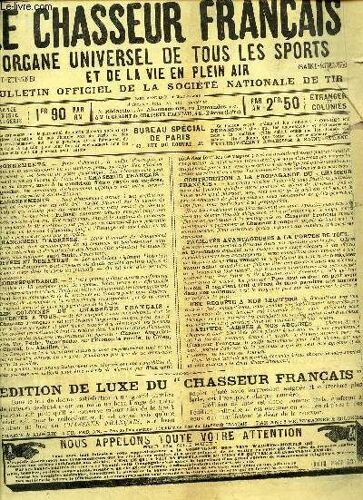 Le Chasseur Francais - N°223 - 1er Decembre 1902 / Chasse - Le Chien -Causerie Veterinaire - Tir - Peche - Velocipedie - Sport Automobile / Photographie / Colombophilie / A La Campagne Etc..