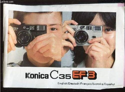 Plaquette : Konica C35 Ef3 -