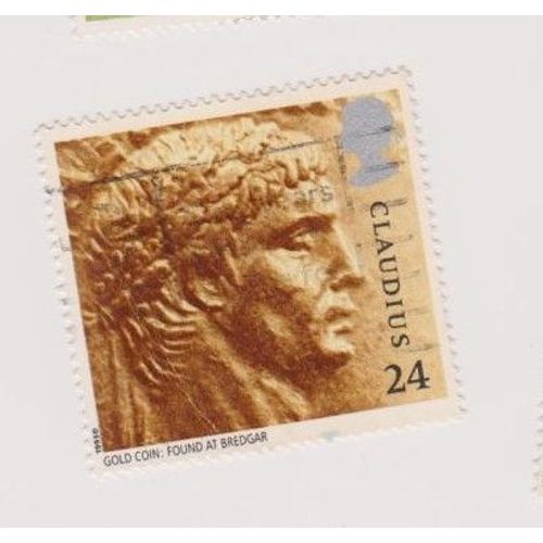 Timbre Grande Bretagne Claudius Epoque Romaine 
