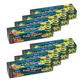 Lot 8x Salade De Fruits - 3 X 227g - Pack 681g