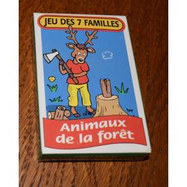 Jeu  Des 7 Familles Animaux De La Foret