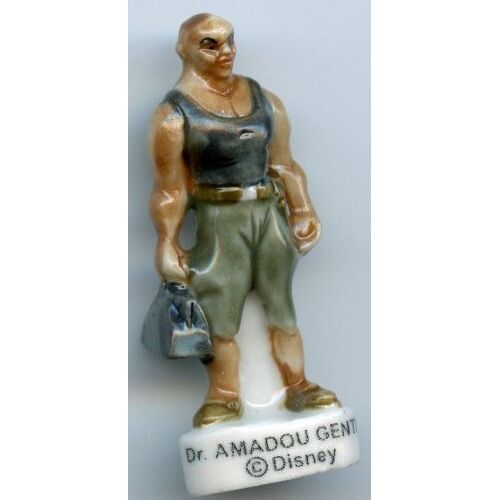 Fève Brillante Disney = Dr Amadou Gentil De La Série Atlantide De 2002