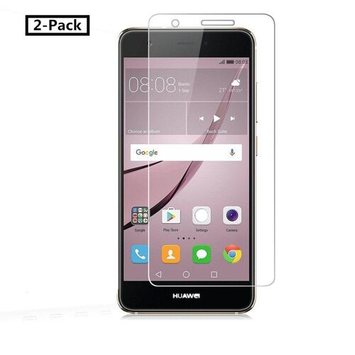 Hq-Cloud®  Lot De 2   Films   Vitre Verre Trempé De Protection D'écran Pour Huawei Nova  5.0" ( Non Compatible Nova Plus 5.5" ) - Transparent