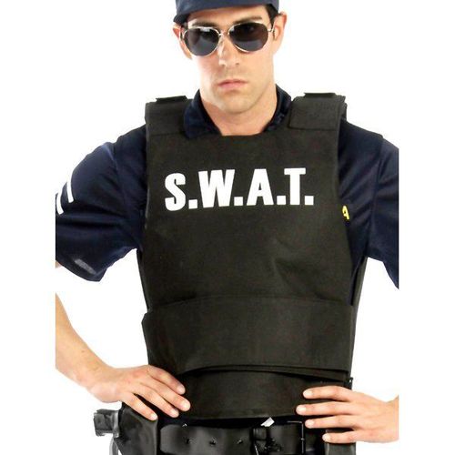 Gilet Pare-Balles De Policier Swat Pour Adulte (Taille L)