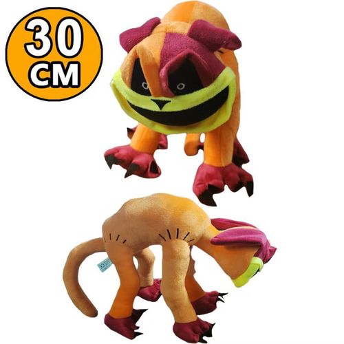 Jouet En Peluche Smiling Critters Grand Mouton Chat Terrifiant Purple Avec Miage Chaussure De Poupée Animal À Sourire Emballage Sous Vide Compressé 30cm