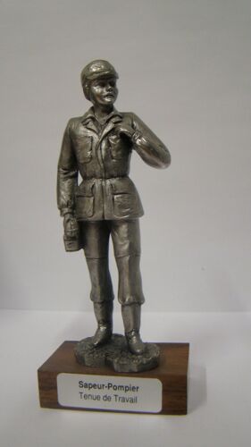 Sp3 Sapeur Pompier En Tenue De Travail Les Etains Du Prince 1/13 Ème
