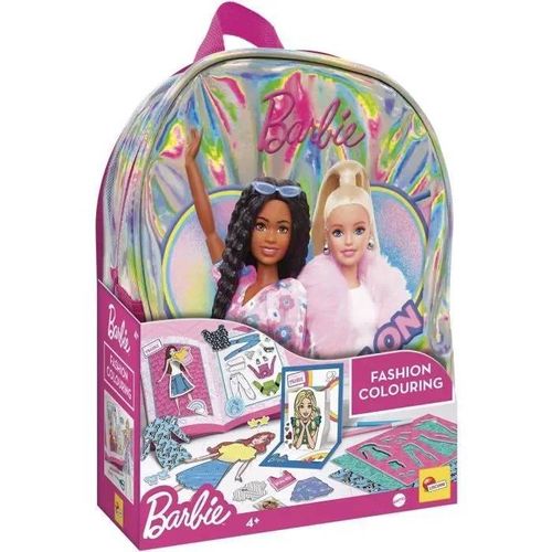 Sac à dos école de dessins - LISCIANIGIOCHI - Barbie Fashion - Dès 4 ans