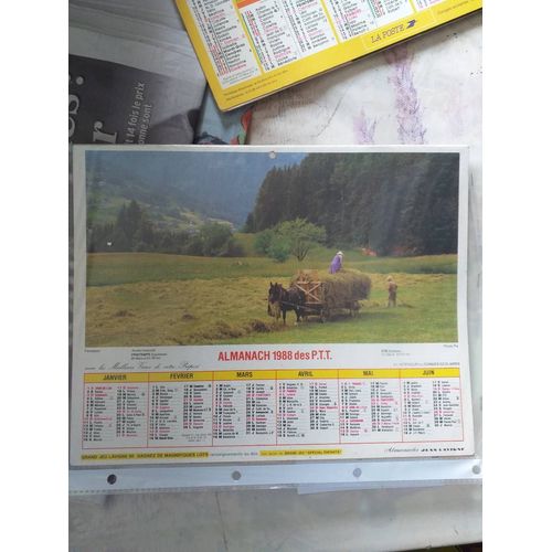 Almanach Des Postes 1988