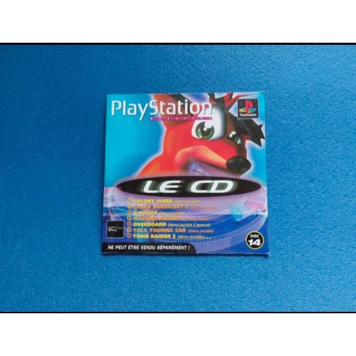 Disc 14 Demo Ps1 Playstation 1 Le Magazine Officiel Crash Bandicoot 2 Overboard