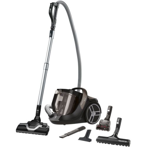 Rowenta SILENCE FORCE CYCLONIC RO7260EA ANIMAL CARE - Aspirateur traineau sans sac - noir/cigarillo