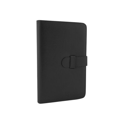 Esperanza - Protection à rabat pour tablette - cuir - noir