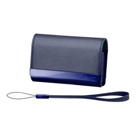 Sony Lcs-Twk/L - Étui Appareil Photo - Polyuréthane - Bleu - Pour Cyber-Shot Dsc-T110, Dsct70, Dsc-Tx100, Tx30, Tx55, Tx7c, W710, W730, Wx170, Wx30, Wx80