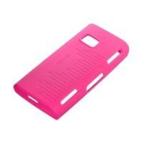 Nokia Cc-1001 - Coque De Protection Pour Téléphone Portable - Silicone - Fuchsia - Pour Nokia X6, X6 Life Ball, X6-00