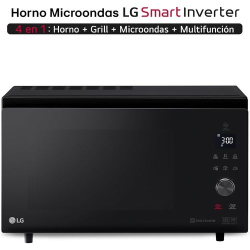 SUBZONAL-MJ3965ACS Four à micro-ondes combiné 4-en-1 en acier inoxydable doté de la technologie Smart Inverter Four à convection maximale de 1850 W Grill de 950 W Micro-ondes de 1100 W Capacité de 39